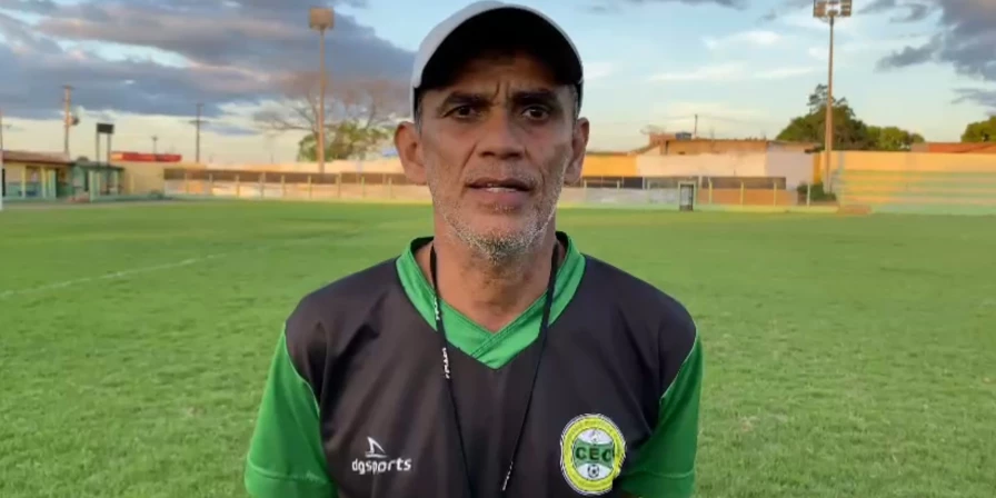 Marlon Cutrim, técnico do Cordino.
