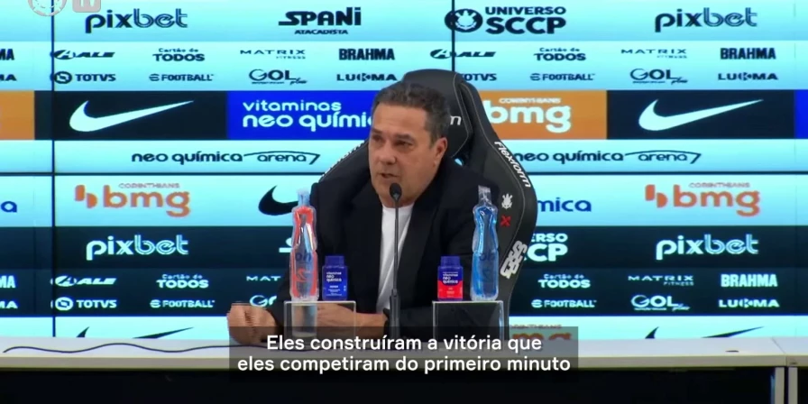 Luxemburgo em entrevista após a vitória sobre o Flu