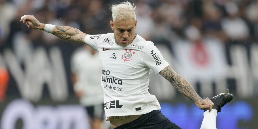 Róger Guedes, atacante do Corinthians.
