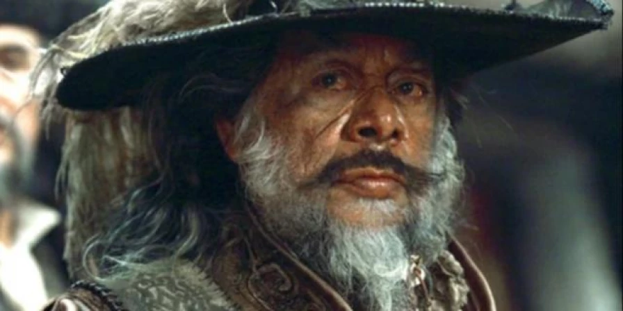 Sergio Calderón foi o pirata espanhol Capitão Vallenueva na franquia com Johnny Depp.