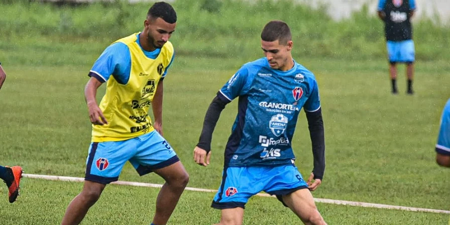 Treino do Maranhão Atlético no Parque Valério Monteiro.