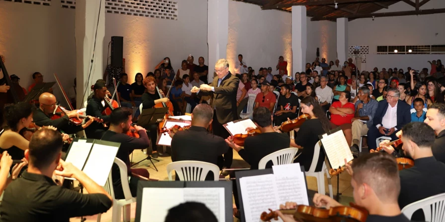 Apresentação da Orquestra de Câmara de Pernambuco, que estará no Maranhão sexta (9) e sábado (10).