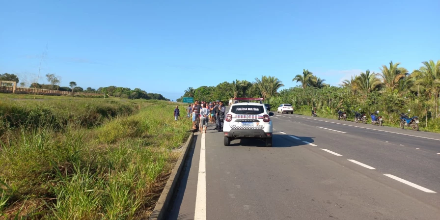 Motociclista fica gravemente ferido após colisão e não resiste aos ferimentos.