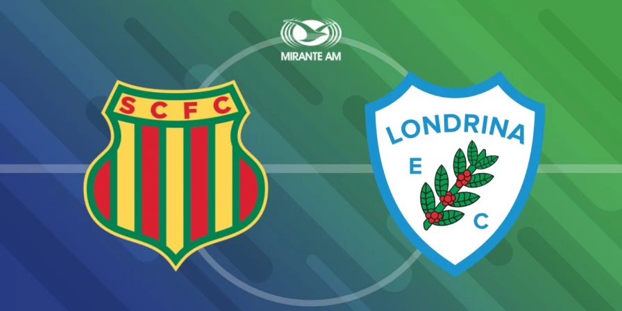 Sampaio Corrêa e Londrina se enfrentaram pela Série B.