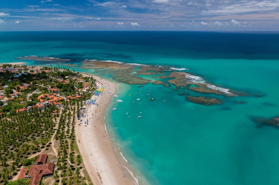 Porto de Galinhas, no litoral de Pernambuco. (Foto: CanvaPro)