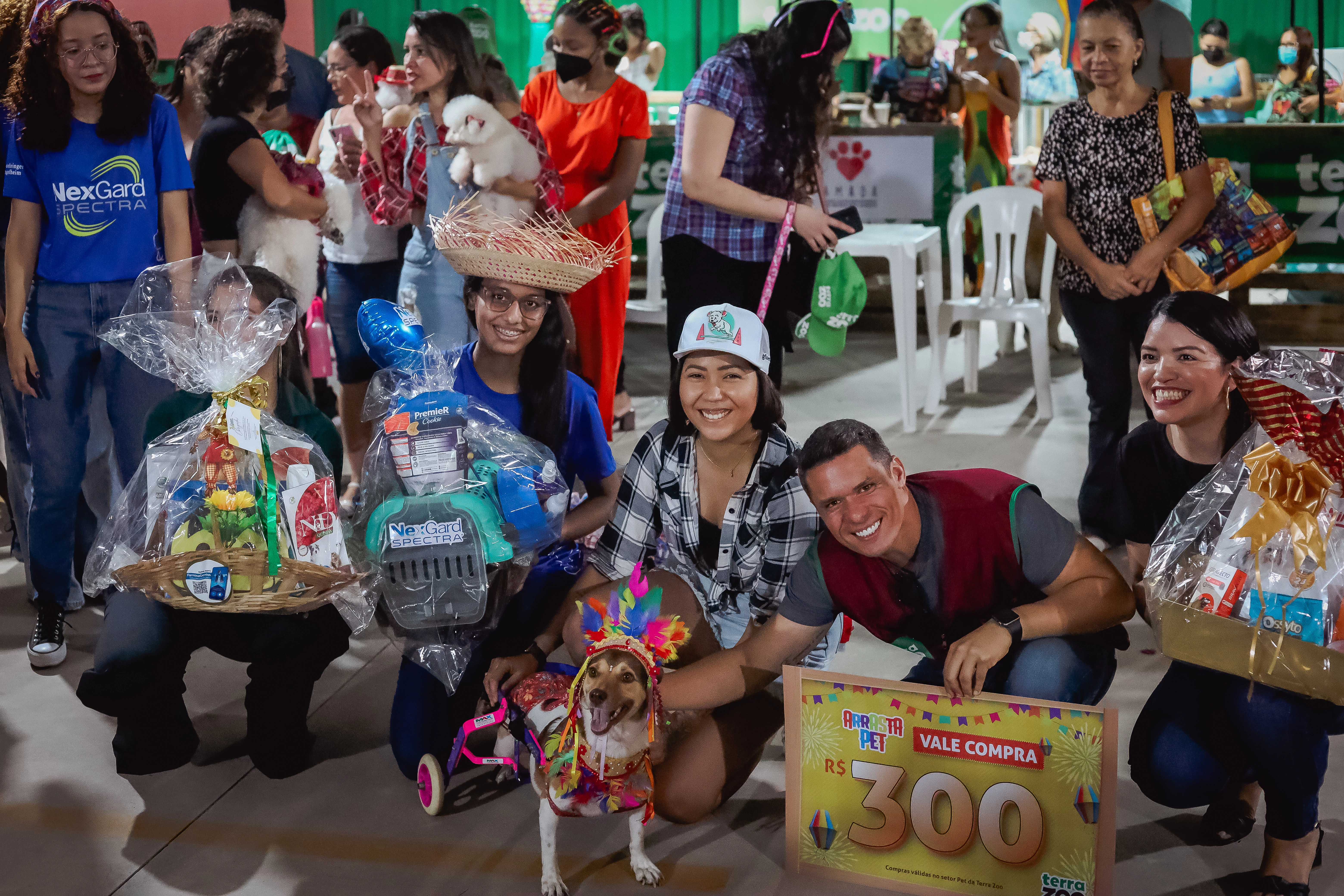 Evento promovido pela Terra Zoo reúne os pets e seus tutores. (Foto: divulgação / Terra Zoo)