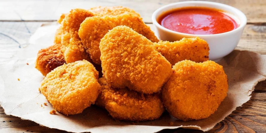 Nuggets caseiro.