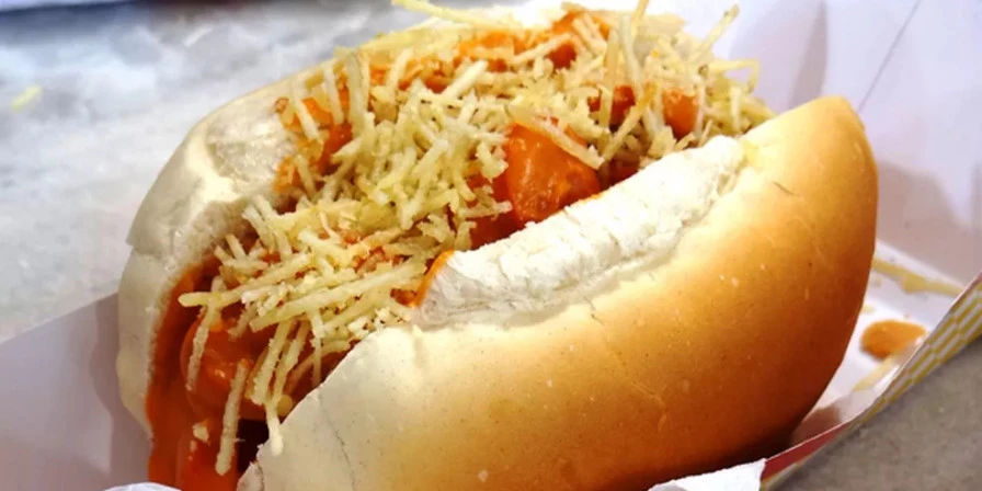 Cachorro quente.