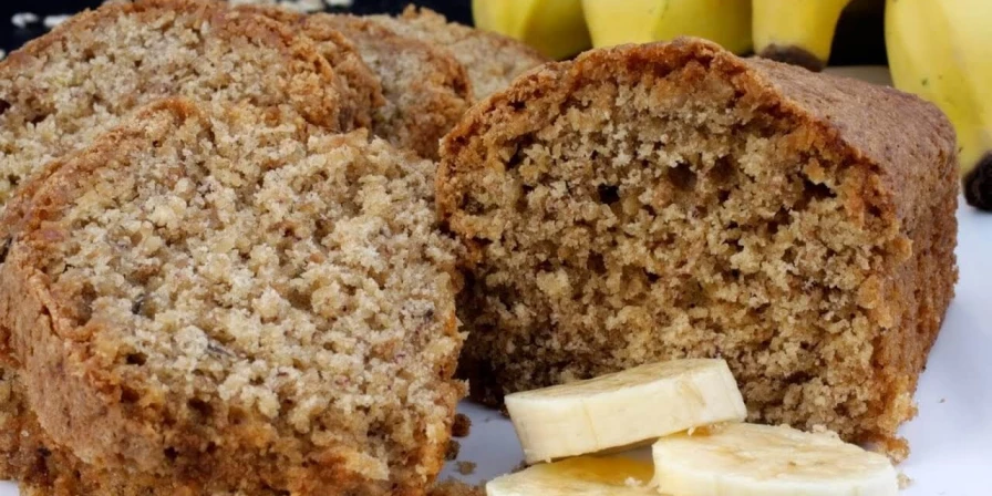 bolo de banana fit.