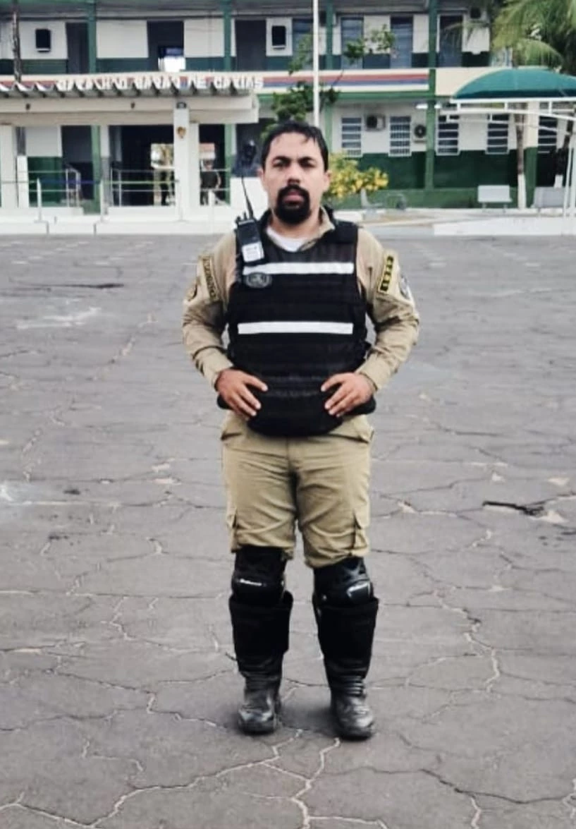 O agente foi assassinado enquanto fazia a remoção de um veículo, na avenida São Marçal. (Foto: Reprodução / TV Mirante)