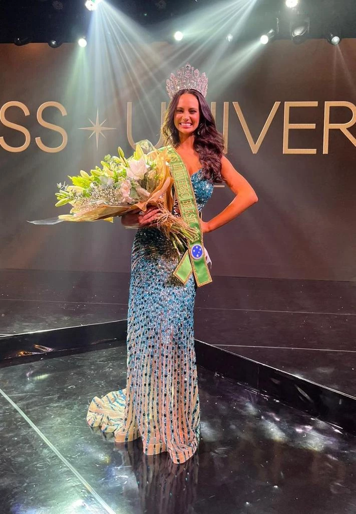 Maria Eduarda Brechane é a Miss Brasil 2023 eleita na madrugada do último domingo