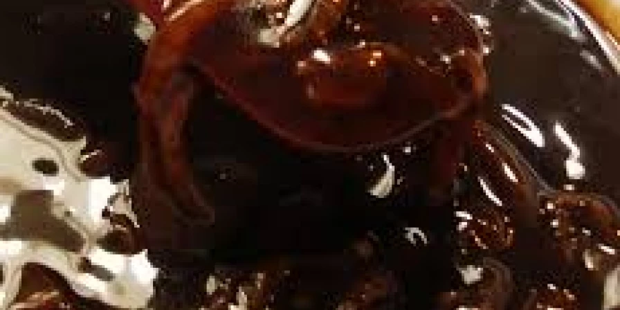 Molho de cebola agridoce.