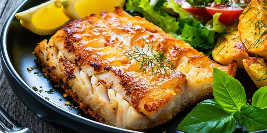 Peixe empanado na air fryer.