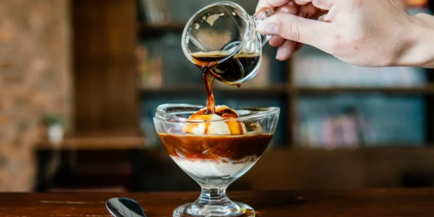 Affogato.