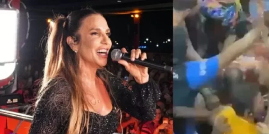 Ivete Sangalo se pronuncia após incidente durante sua apresentação no bloco Village, em Fortaleza.