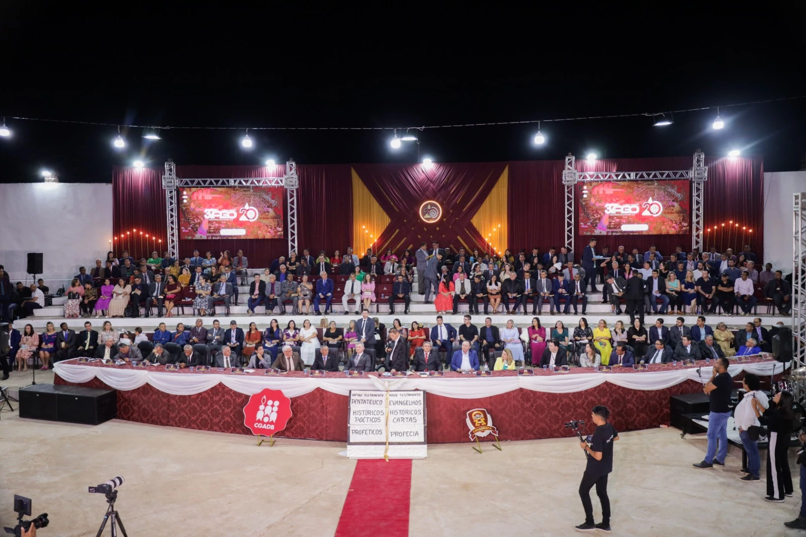 O primeiro dia de evento ocorreu na noite dessa terça-feira (25). (Foto: Divulgação)