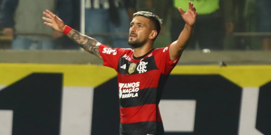 Arrascaeta foi o destaque da vitória do Flamengo sobre o Atlético-MG.