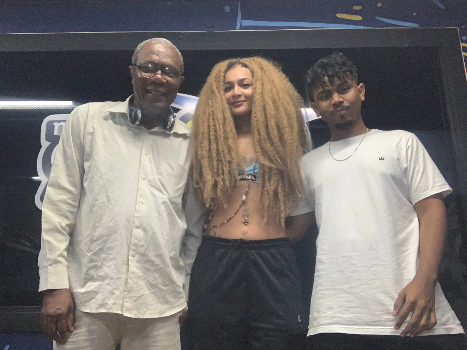 Adhr4aa e Wuk fazem barulho com muito trap, rap e R&B no Noite Preta. Foto: Divulgação