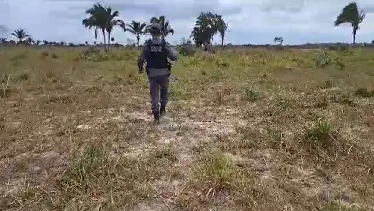O local onde o corpo foi encontrado, segundo a perícia, já é conhecido como ponto de desova. Foto: Divulgação