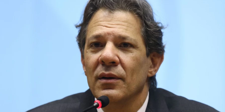 Ministro da Fazenda, Fernando Haddad.