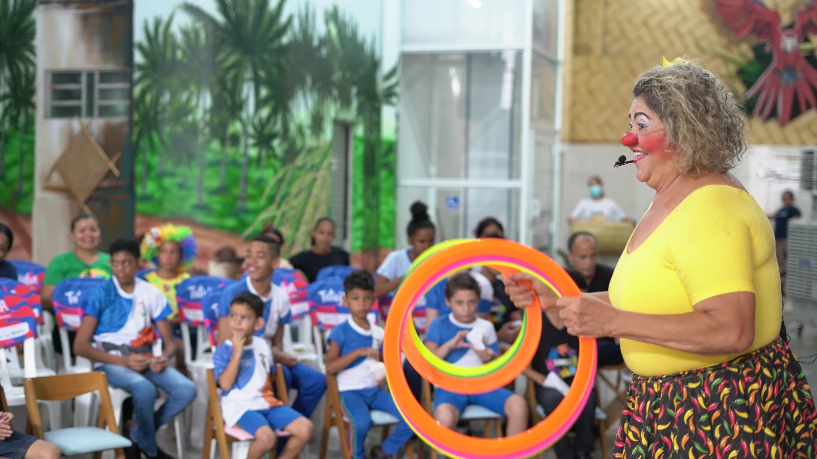 A oficina de palhaçaria é voltada para quem tem a partir de 12 anos. (Foto: Divulgação / Assessoria)