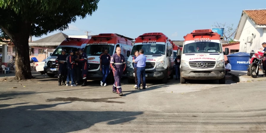 Além dos problemas nas ambulâncias, servidores reclamam da falta de condições de trabalho no Samu