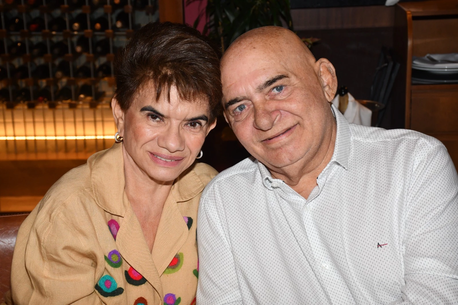 O cardiologista José Benedito Buhatem e Ana Elvira estão confiantes de que ele vai superar a doença que o aflige no momento