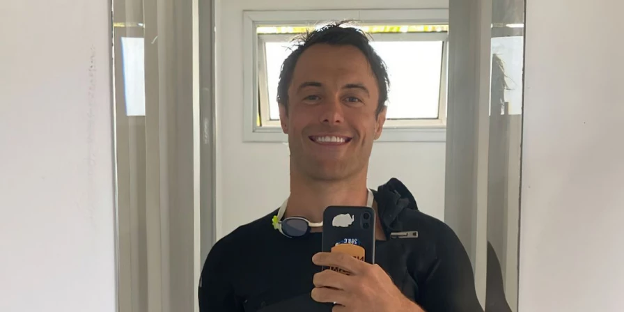 Ator Kayky Brito, de 34 anos.