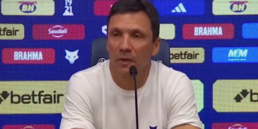 Zé Ricardo, técnico do Cruzeiro.