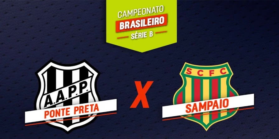 Partida entre Ponte Preta e Sampaio Corrêa foi válida pela Série B.