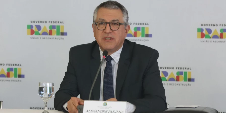 Alexandre Padilha, ministro das Relações Institucionais.