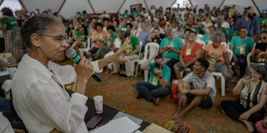 Marina Silva, ministra do Meio Ambiente.