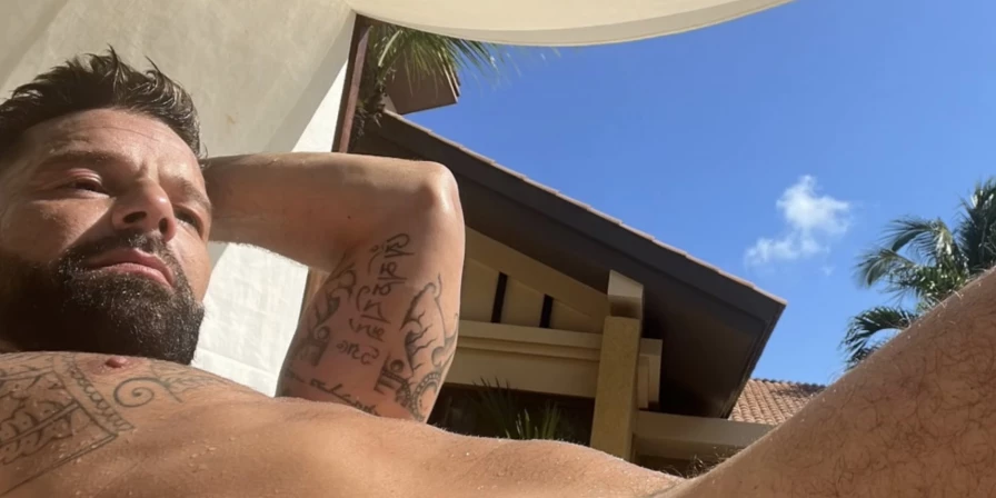 Ricky Martin, de 51 anos.