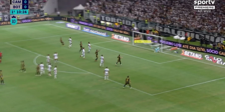 Time foi derrotado neste sábado (16) pelo Atlético (MG) na Arena MRV
