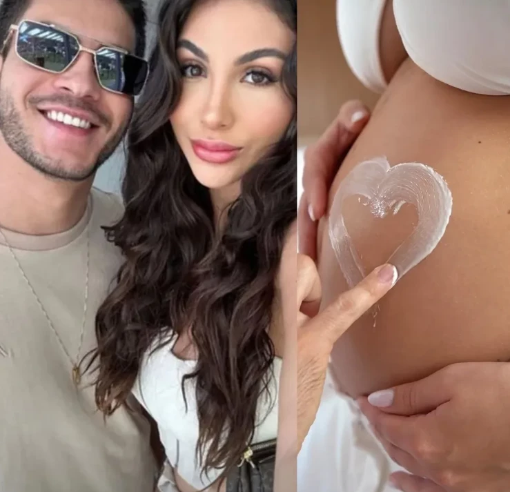 Arthur Aguiar e Jheny Santucci não estão mais juntos. (Foto: Reprodução / Redes sociais)