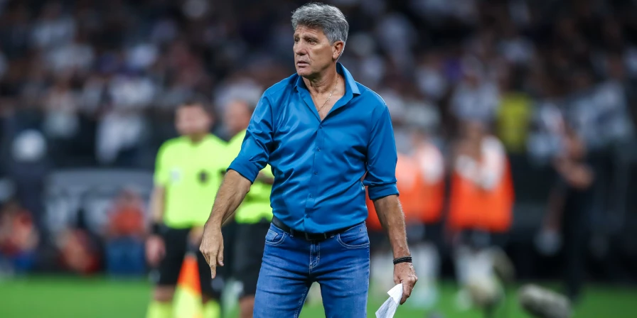 Renato Gaúcho, técnico do Grêmio