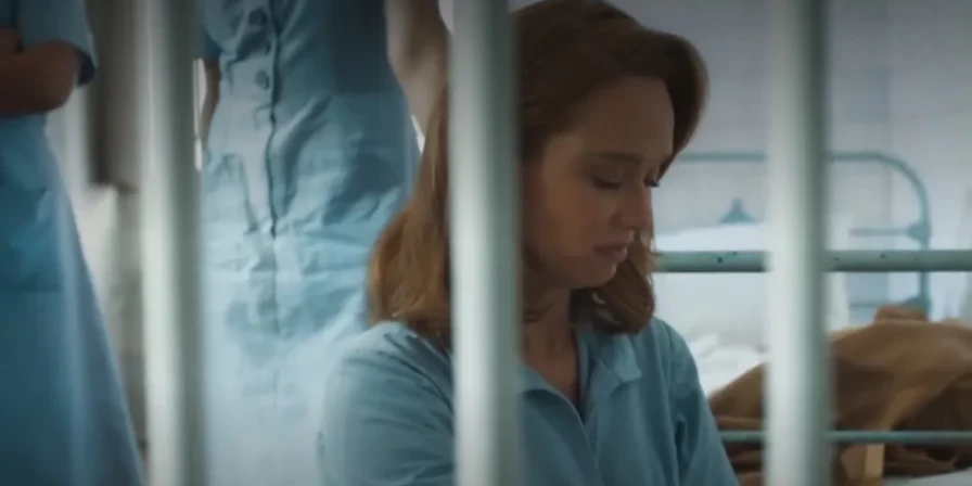 Os tempos de infelicidade atrás das grades vão chegar ao fim para Gilda — Foto: Reprodução/TV Globo