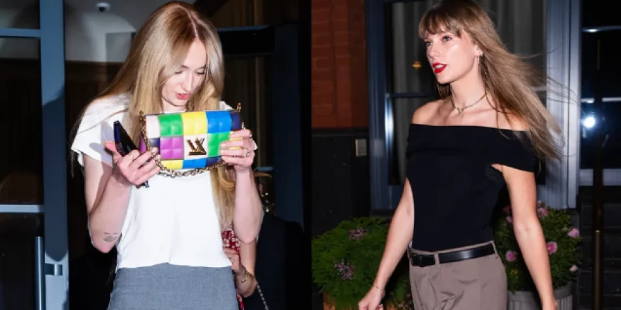 Sophie Turner e Taylor Swift saem para jantar juntas pela segunda vez nesta semana.