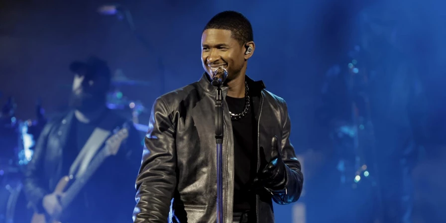 usher é anunciado como atração principal do Super Bowl 2024.