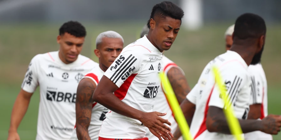 Treino do Flamengo.