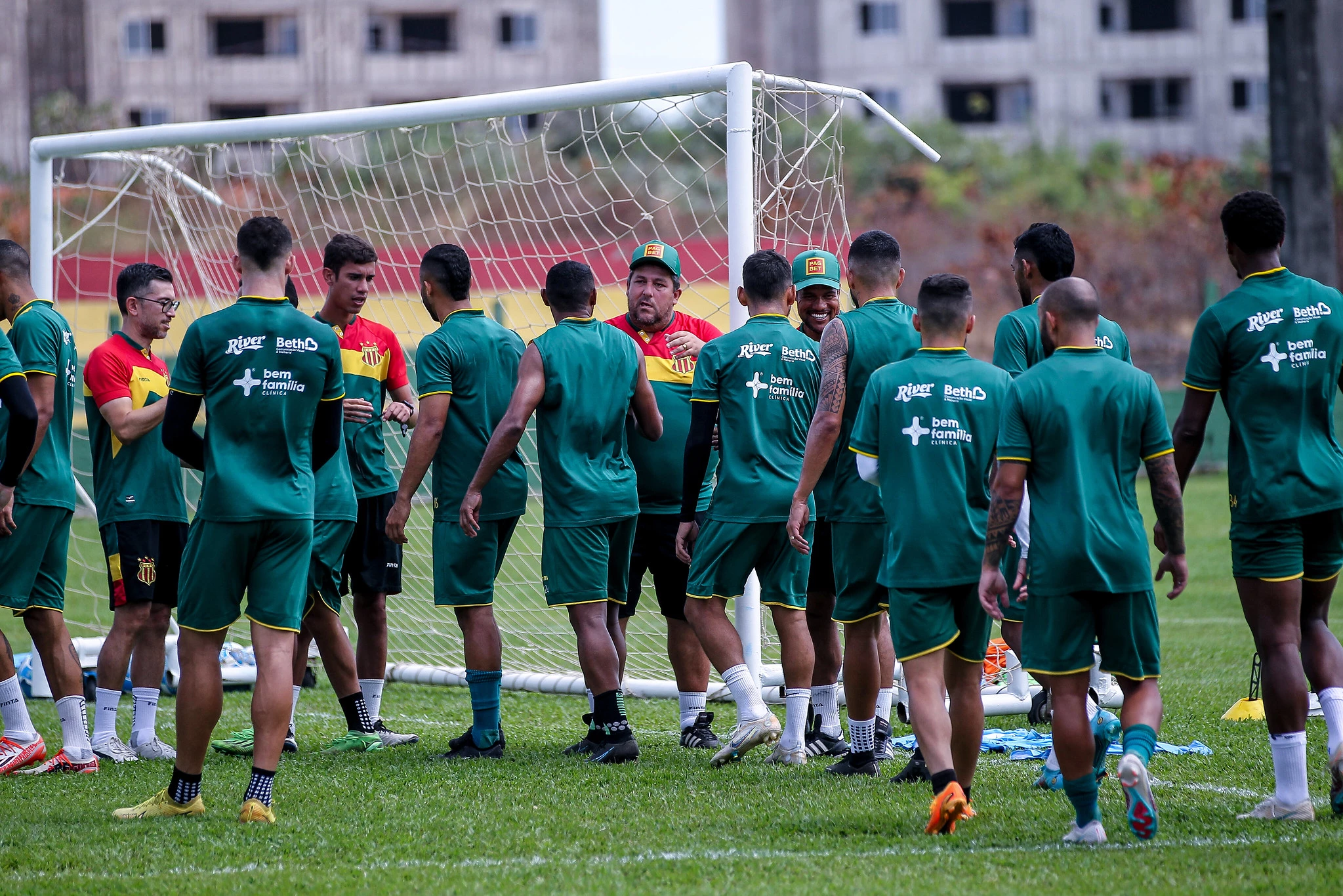 Treinador encontrou sintonia com o elenco nos primeiros dias de trabalho (Crédito: Ronald Felipe)