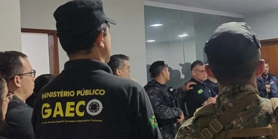 Gaeco realiza segunda fase da Operação Barão Vermelho.