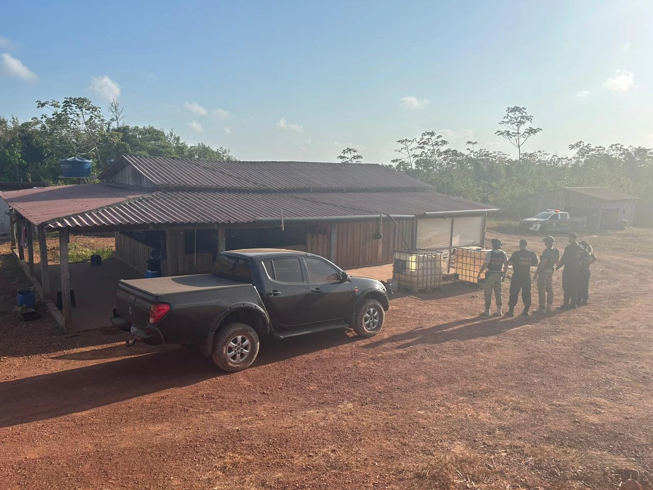 Uma prisão foi efetuada em Godofredo Viana. (Foto: Divulgação/Polícia Federal)
