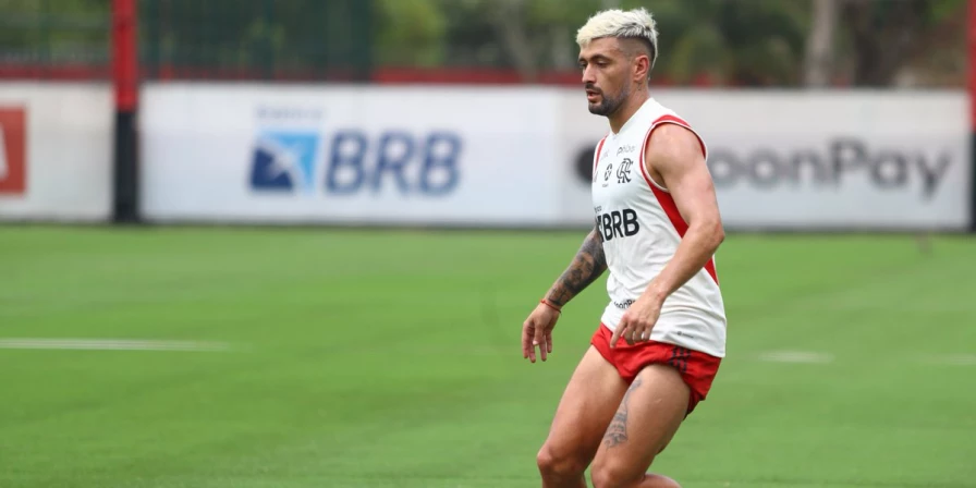 Treino do Flamengo.