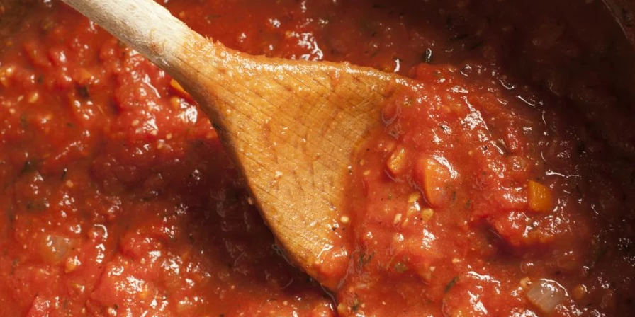 Molho de tomate.