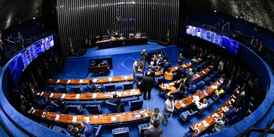 Plenário do Senado.