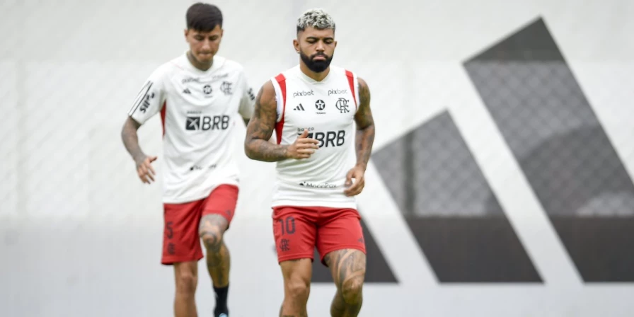 Treino do Flamengo.