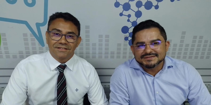 Akiciano da Costa, que é gerente-executivo do INSS em São Luís; e o analista do Seguro Social, Marco Rabelo, concederam entrevista ao abrindo o Verbo.