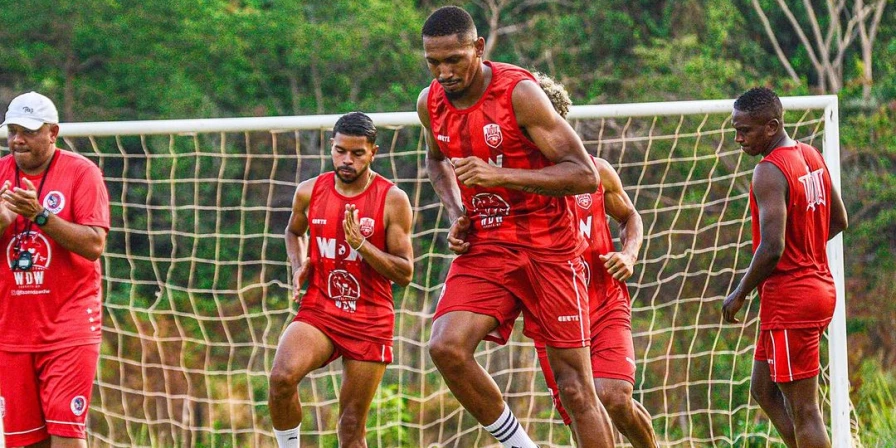 Treino do Tupan.