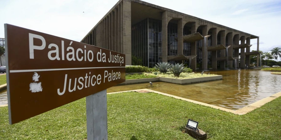 Palácio da Justiça, em Brasília.
